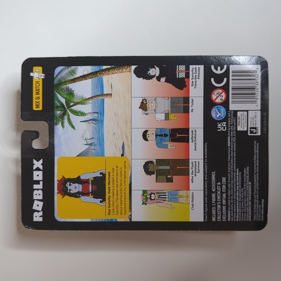 Roblox Star Sorority: Dark Mermaid Evil Narwhal Virtual Item - Picture 2 of 6